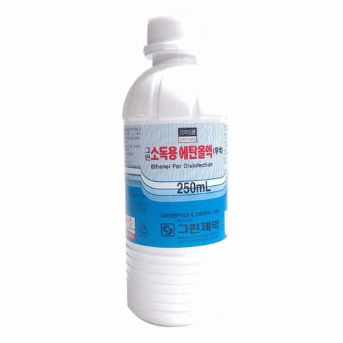 그린제약 그린 소독용 에탄올(83%) 250ml (10개)_이미지