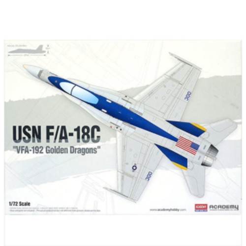 ��ī���̰��� 1/72 ���ر� F/A-18C VFA-192 ��� �巡�ｺ ����� ������ 1��