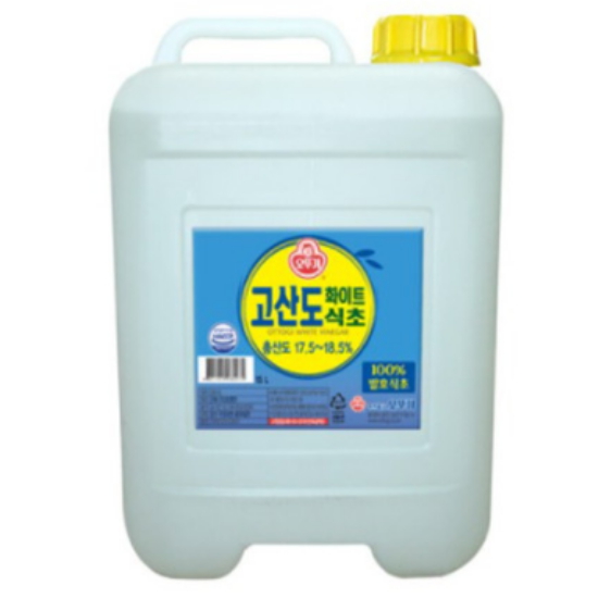 고산도화이트식초 15L