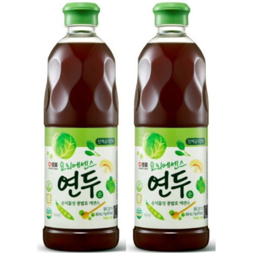 샘표 연두 순 860ml (2개)_이미지