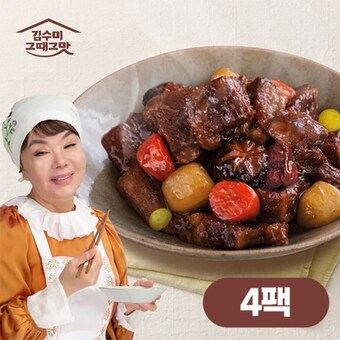다담 김수미 비법양념 뼈없는 <b>소</b><b>갈비</b><b>찜</b> 500g