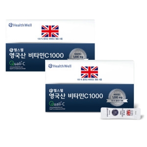 헬스웰 영국산비타민C 1000mg 200포 Quali-c 마크 파인분말 비타민씨_이미지