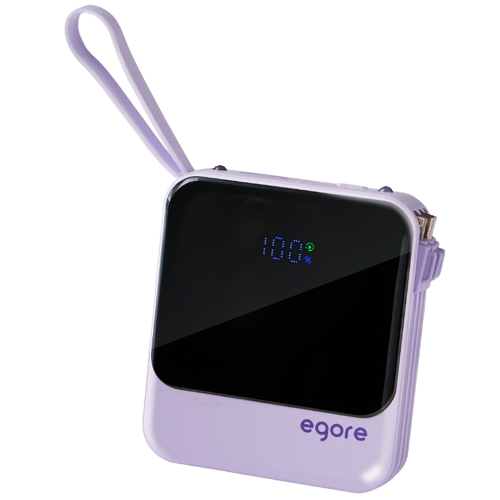 PD 22.5W 에고르 미니플립 5in1 보조배터리 EGB-100A 10000mAh_이미지