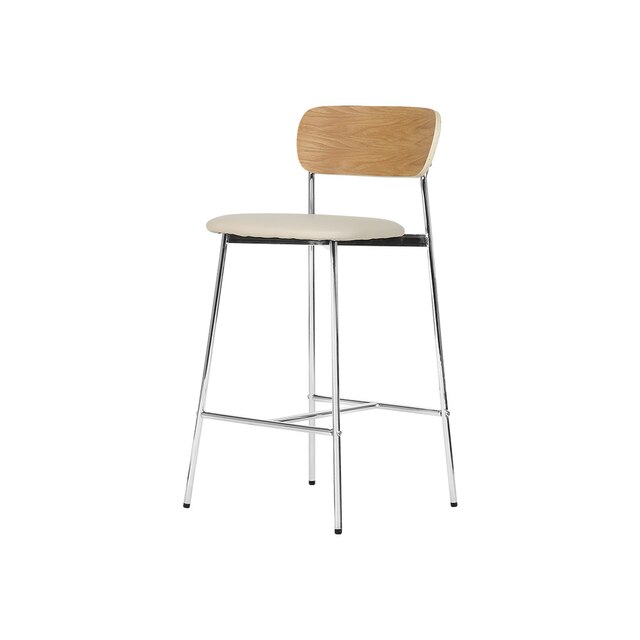 피카소가구 루시아 실버 아일랜드 식탁의자 (미들)