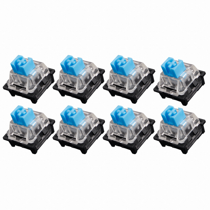 앱코 HACKER QUICK SWAP용 OUTEMU 스위치 (8개, 청축)_이미지