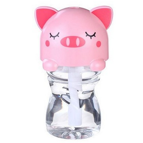 생수병 LED 동물 가습기