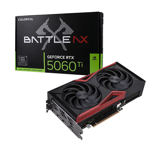 COLORFUL ������ RTX 5060 Ti �丶ȣũ DUO D7 16GB �����ڽ�