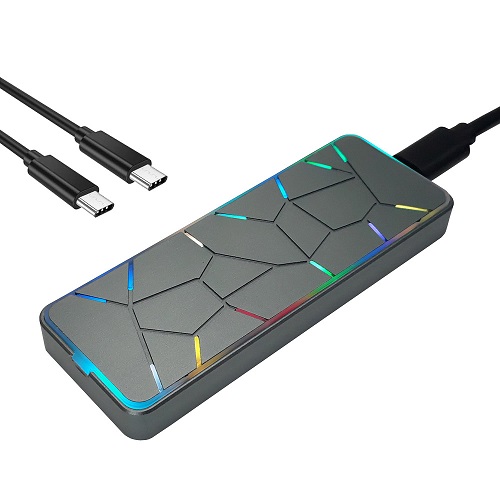 PNC PARTNER  EVEREST CLUB RGB M.2 SSD 외장케이스 (SSD미포함)_이미지