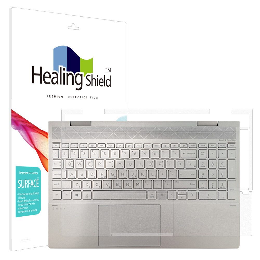 HP 엔비 x360 15-ed1502TU 무광 외부보호필름 팜레스트/터치패드 2매