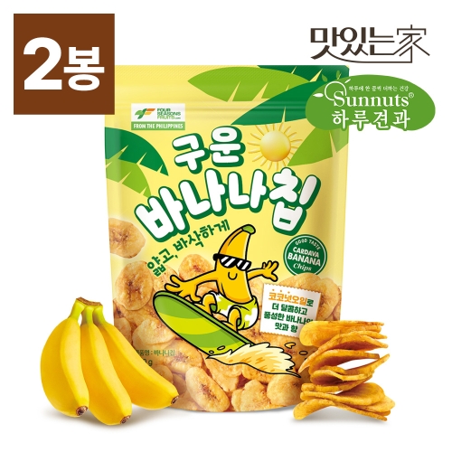 선명농수산 구운 바나나칩 450g (2개)_이미지