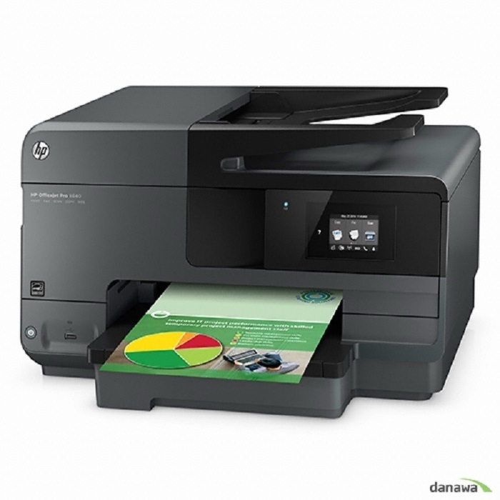 HP 오피스젯 프로 8640 e-복합기 무한공급기