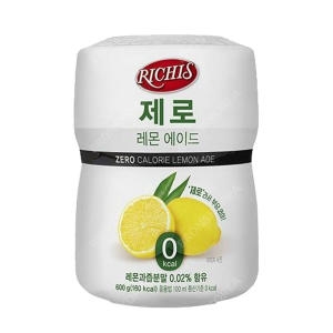 동서식품 리치스 제로 레몬에이드 600g (1개)