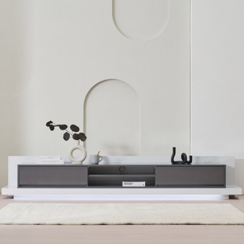 데코퍼니쳐 LED 레이즈 2단 거실장