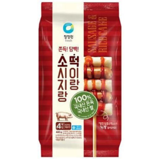 대상 청정원 소시지랑 떡이랑 440g (1개)_이미지