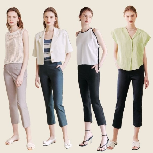 마르조 ANC_ 1종 쿨스판 RN팬츠_QAMFP041_이미지