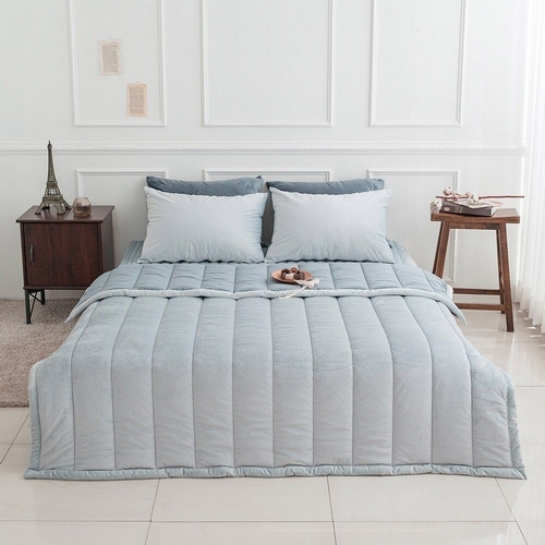 샤이닝홈 더블리 에땅 양면 극세사 차렵이불 (퀸 Q)