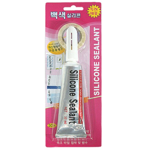 백색 실리콘 50ml