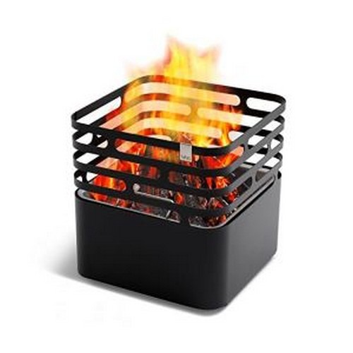 큐브 화로대 블랙 단품