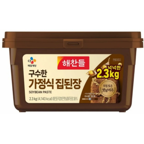 해찬들 구수한 가정식 집된장 2.3kg (12개)_이미지