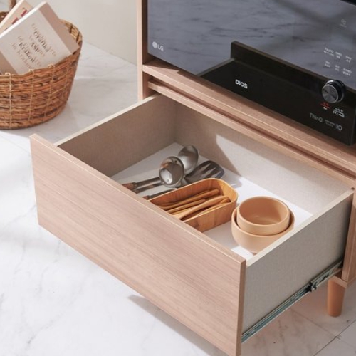 우아미가구 모노 라보 전자렌지수납장 렌지다이 600_이미지