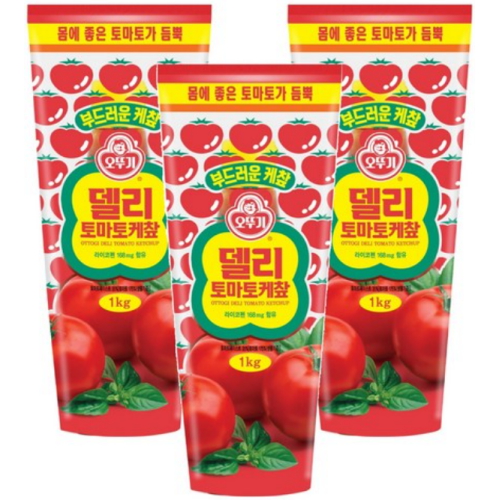 오뚜기 델리 토마토케찹 1kg이미지입니다. 누르면 해당 게시물로 새창이동합니다.