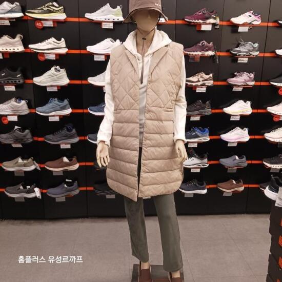 패딩 롱 베스트 조끼 1224VP453