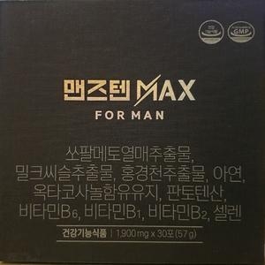 비엘헬스케어 맨즈텐 max 1900mg 30포 (3개)_이미지