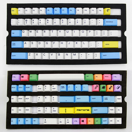 Clarion 125Key PBT 승화 영문 정각 키캡