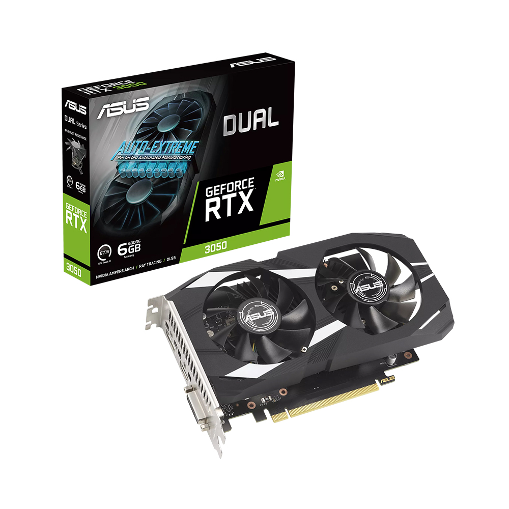 ASUS DUAL ������ RTX 3050 D6 6GB �����Ƽ����