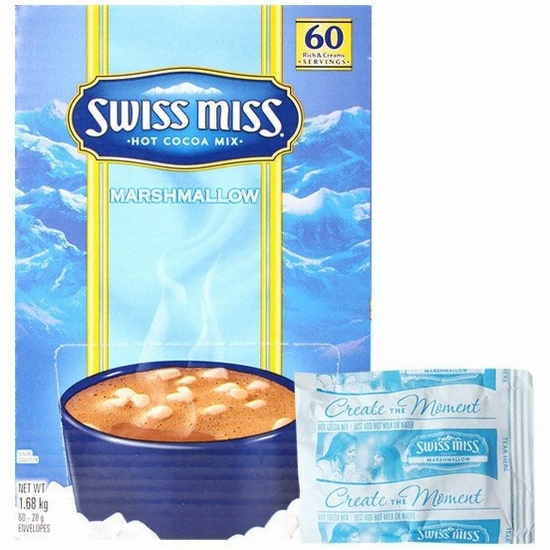 스위스미스 핫코코아믹스 머쉬멜로우 스틱 60개입 (3개)_이미지