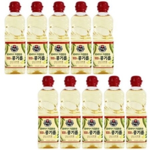 CJ제일제당 백설 콩기름 500ml (10개)