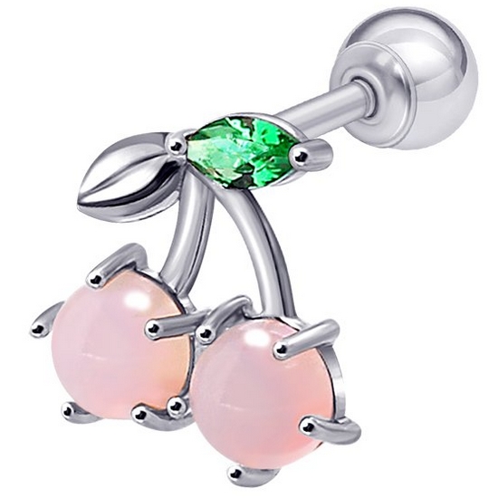 골드팡 14K 체리팡팡 피어싱_이미지