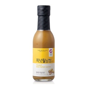 청정원 피넛 <b>월남</b><b>쌈</b>소스 240g