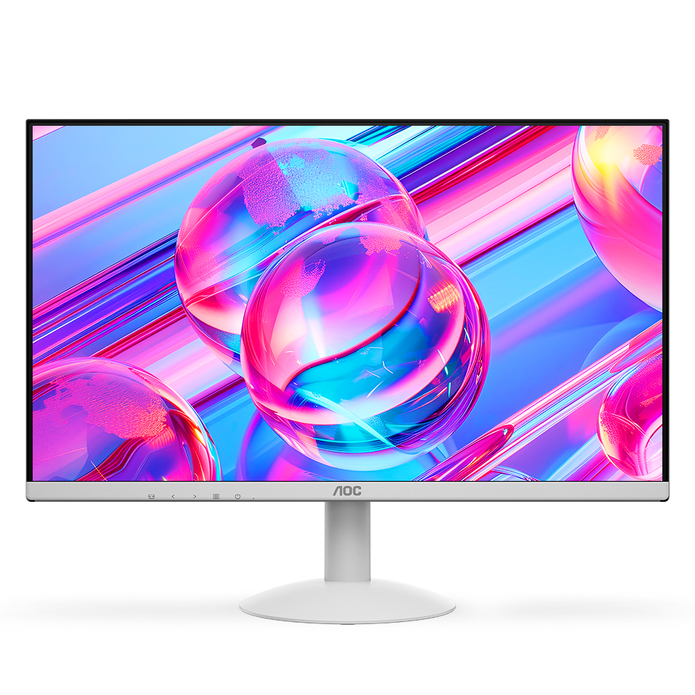 알파스캔 AOC 24B30 화이트 보더리스 IPS 120 시력보호 무결점