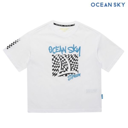 오션스카이 남아 체커보드요트 그래픽 티셔츠-CCJB5829E01_이미지
