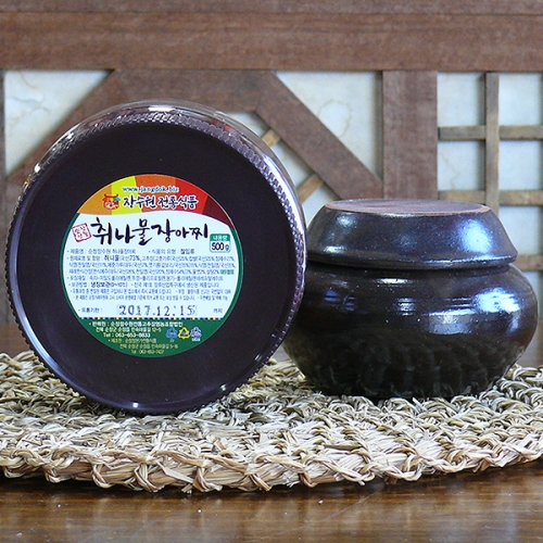 순창장수원 취나물장아찌 200g 고추장 무침절임 순창 맛있는 시골집 양념밑반찬 별미 건강 간단반찬