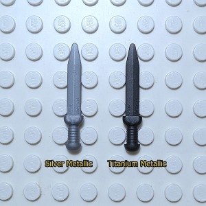 레고 소품 Sword Roman Gladius18034 Titanium Metallic_이미지