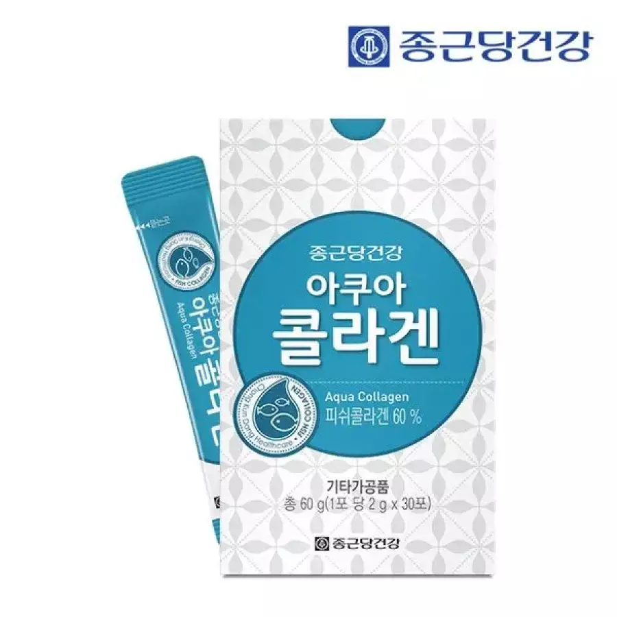 종근당건강 아쿠아 콜라겐 2g 30포 (2개)_이미지