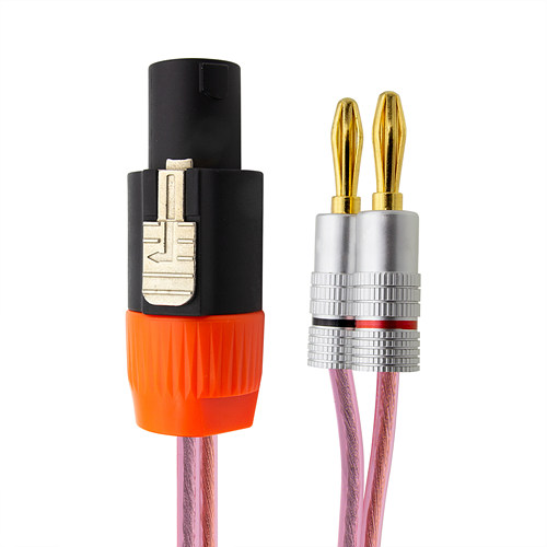 탑라인에이치디 솔탑 스피콘 to 바나나 50C 스피커 케이블 (5m, SOLTOP-329)_이미지