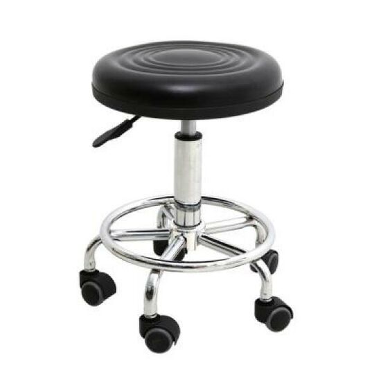 가구느낌 물방울오발 이동형 스툴 간이 보조의자 (1개)_이미지