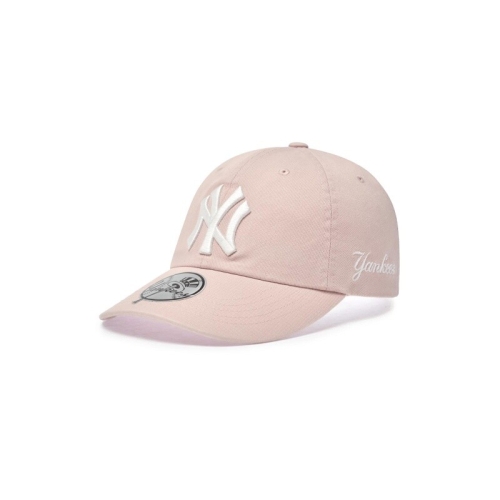 MLB 25N 공용 시그니처 언스트럭쳐 볼캡 NY Ptn.Coral 3ACPB245N-50COP_이미지