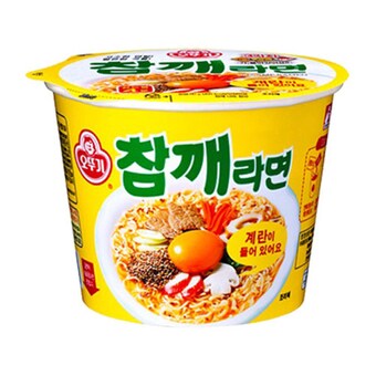 오뚜기 참깨라면 용기 110g