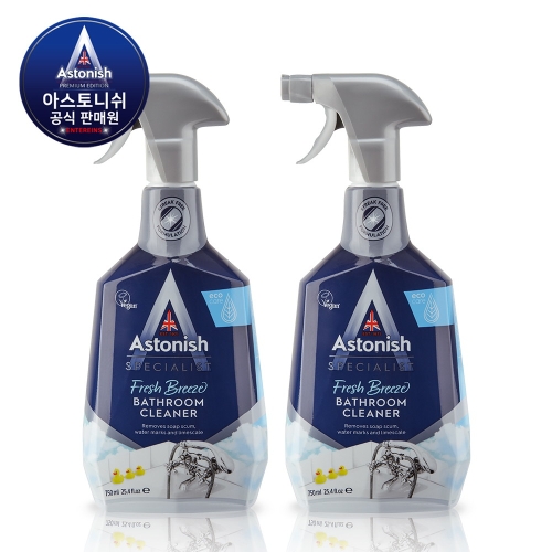 아스토니쉬 배스룸 클리너 750ml이미지입니다. 누르면 해당 게시물로 새창이동합니다.