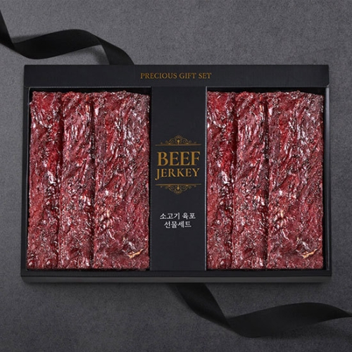 (주)맛있는날 맛있는날 국내산 소고기 육포 선물세트 5호 (1개)