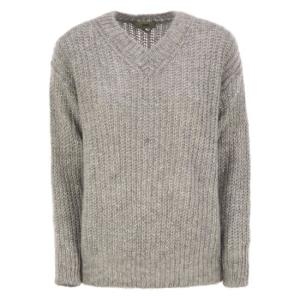 에르노 여성 브이넥 스웨터 MV000009D 9410