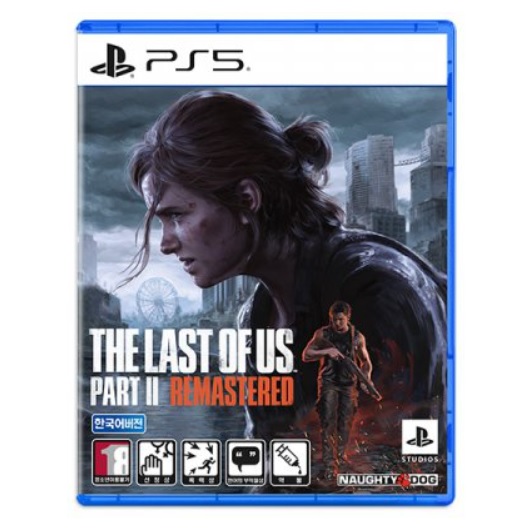 더 라스트 오브 어스 파트 2 : 리마스터드 한글판 PS5, 패키지디스크_이미지