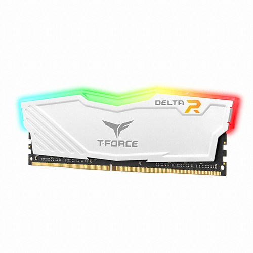 TeamGroup T-Force DDR4-2666 CL15 Delta RGB 화이트 서린 (16GB)_이미지