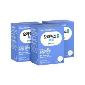 오라팜 오라틱스 덴티 구강 유산균 30정 (3개)_이미지