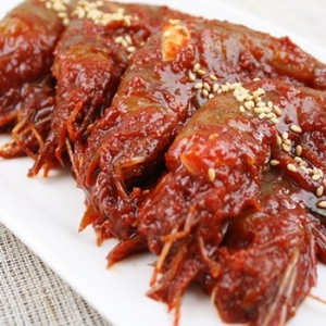 청정태안식품 김명월 양념새우장 2kg (1개)_이미지