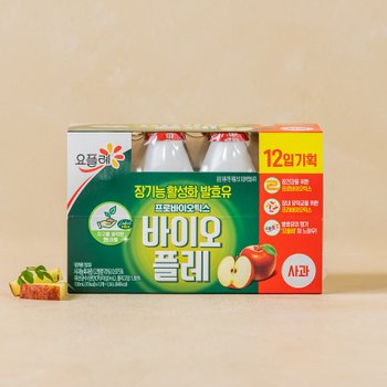 빙그레 요플레 바이오플레 플레인 130ml (12개)